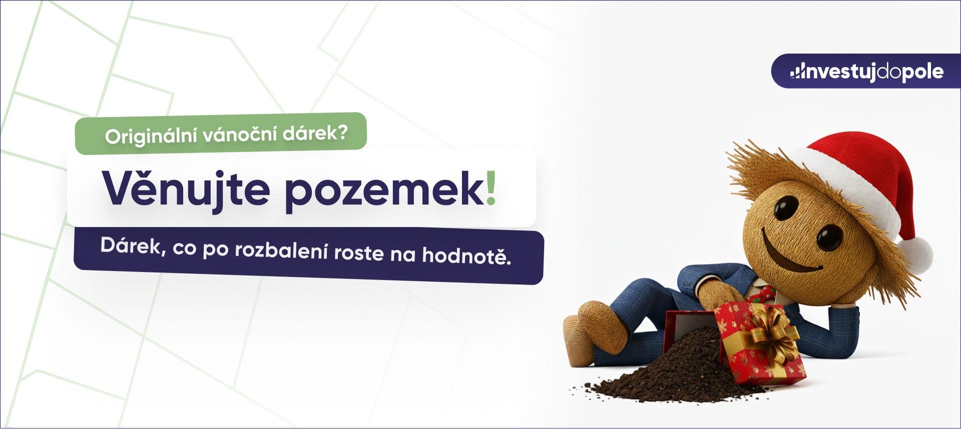 Originální vánoční dárek? Darujte pozemek