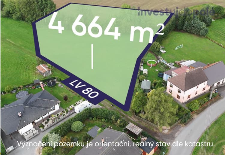 Prodej stavebního pozemku v k.ú. Sopotnice