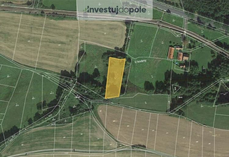 Prodej podílu 1/2 louky 1 043 m², Kasejovice - Podhůří