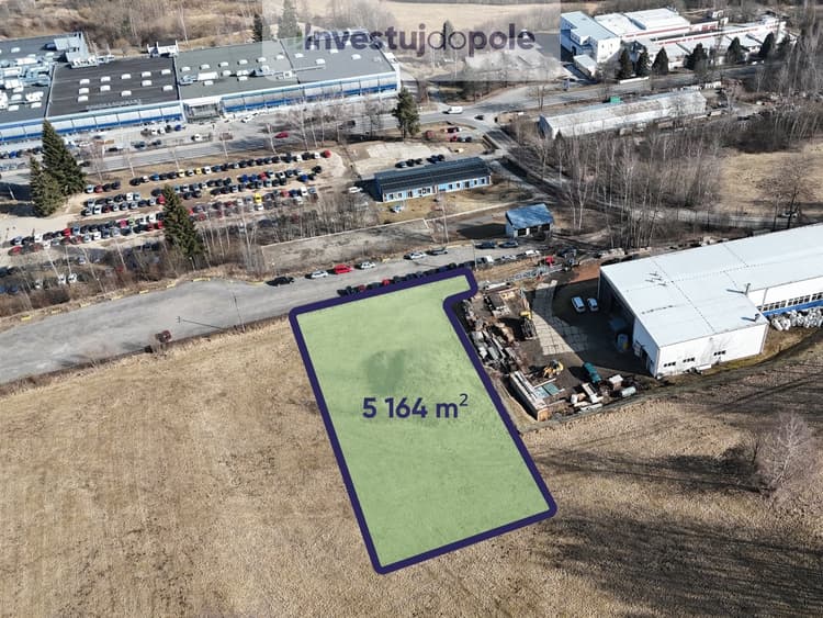 Prodej komerčního pozemku 5 164 m², Vimperk - Pravětín