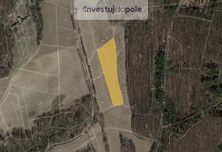 Prodej podílu 1/8 pole 1 027 m², Liběšice - Horní Nezly