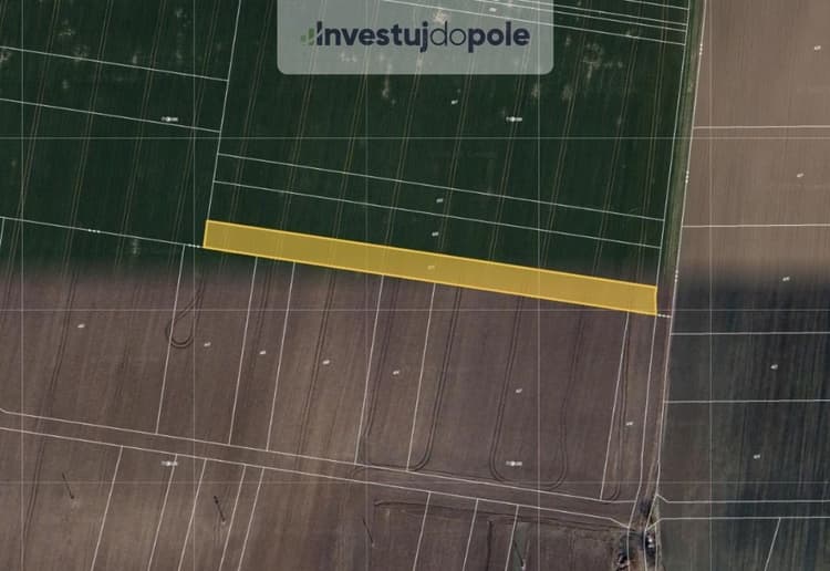 Prodej podílu 25/54 pole 1 813 m², Smidary - Chotělice