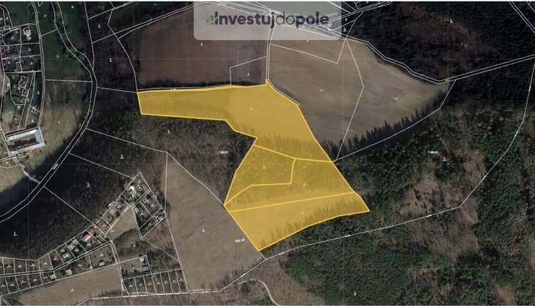 Prodej louky 56 080 m², Bojanovice - Malá Lečice