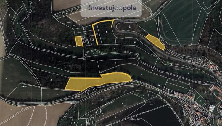 Prodej pole 11 051 m², Bojanovice - Malá Lečice