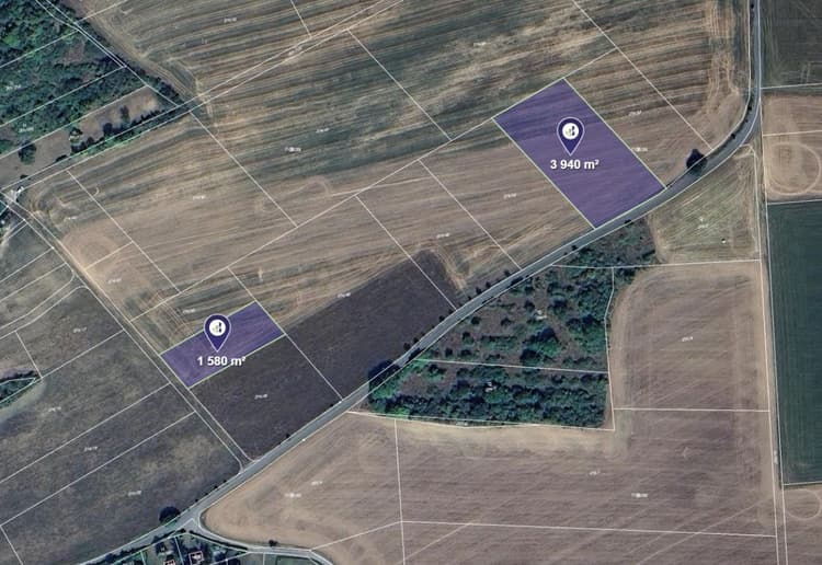 Prodej pole v k.ú. Sýkořice a Nové Strašecí