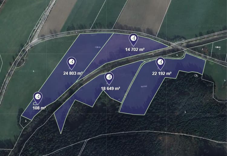 Prodej louky v k.ú. Březová u Broumova