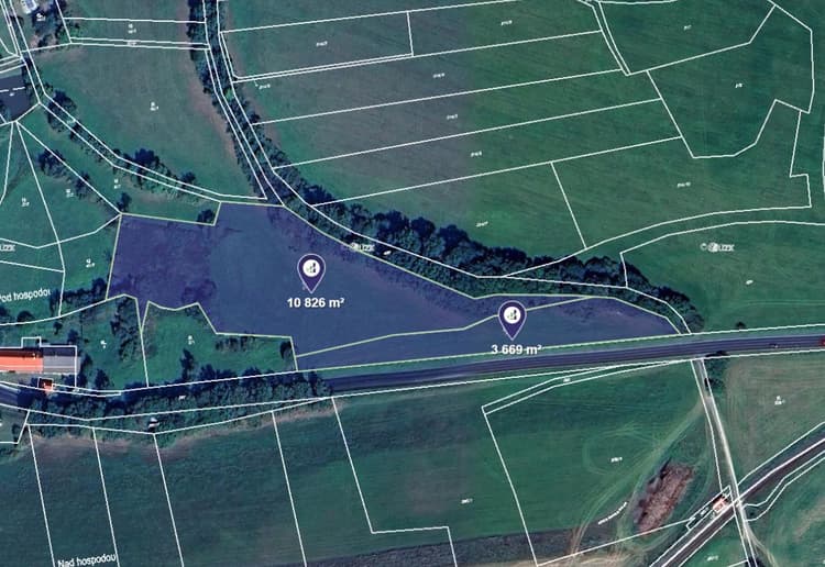 Prodej louky v k.ú. Životice u Kasejovic