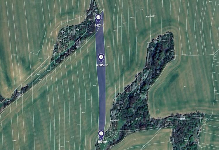 Prodej pole v k.ú. Medlov u Zborovic