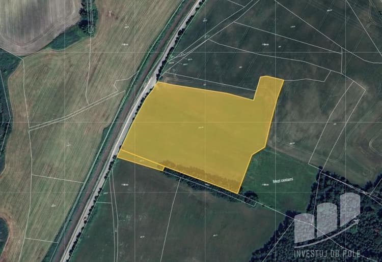 Prodej podílu 1/6 pole 3 930 m², Písek - Smrkovice