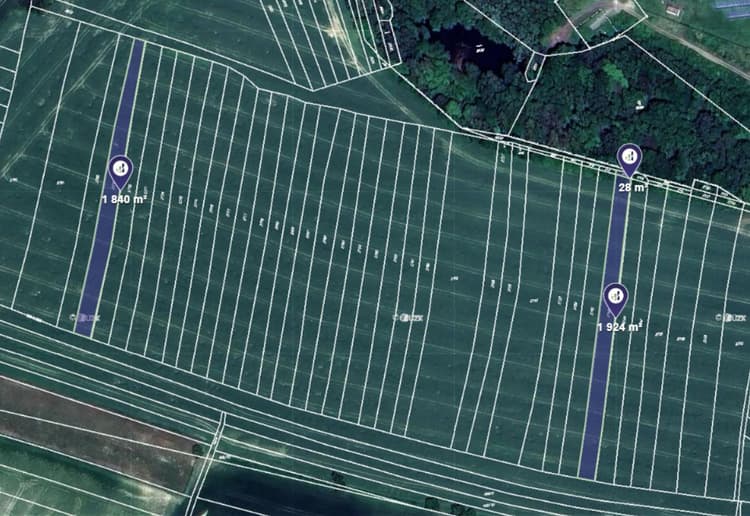 Prodej pole v k.ú. Velký Újezd