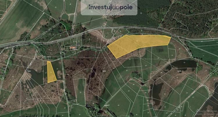 Prodej rybníku 23 017 m², Týnec nad Labem