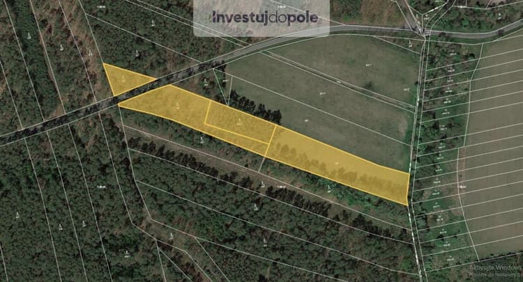 Prodej podílu 6/9 pole 7 656 m², Uhlířská Lhota