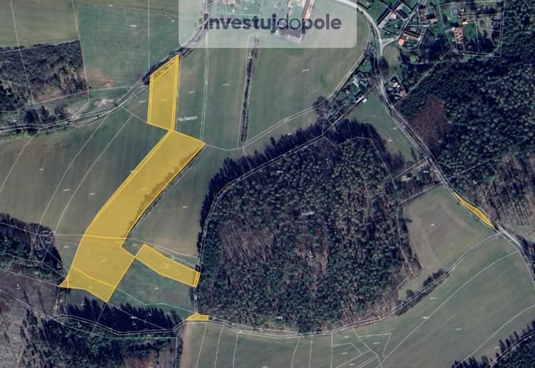 Prodej pole 18 903 m², Radošovice - Onšovice