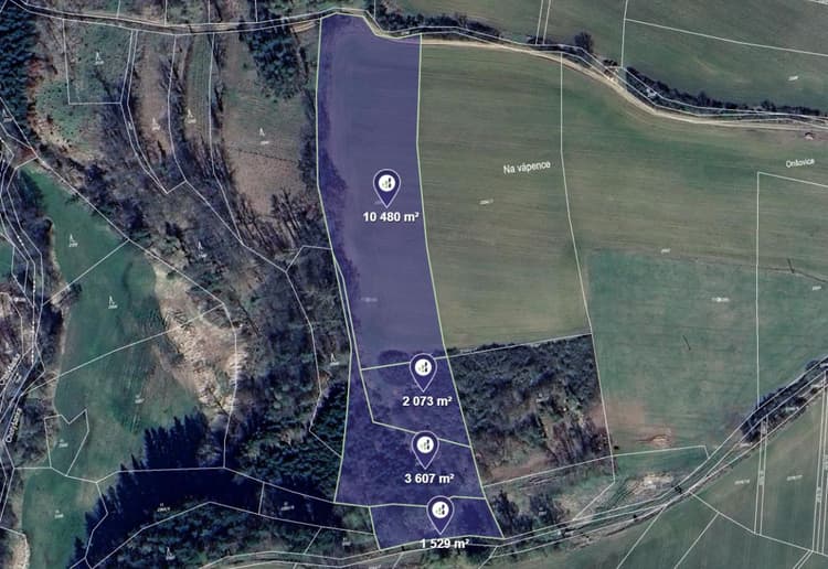 Prodej pole v k.ú. Radošovice u Vlašimi