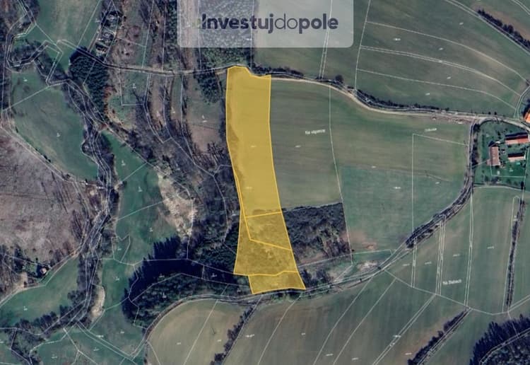 Prodej pole 17 689 m², Radošovice - Onšovice