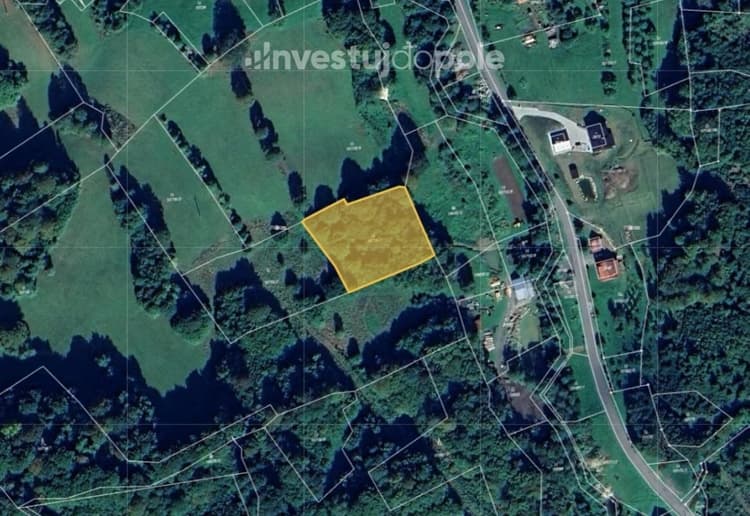 Prodej louky 2 628 m², Huslenky