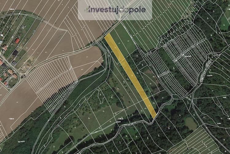 Prodej pole 7 210 m², Částkov