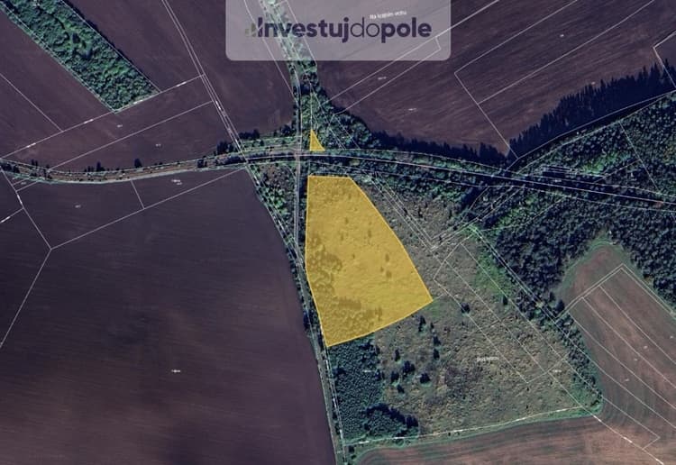 Prodej pole 14 642 m², Postřižín