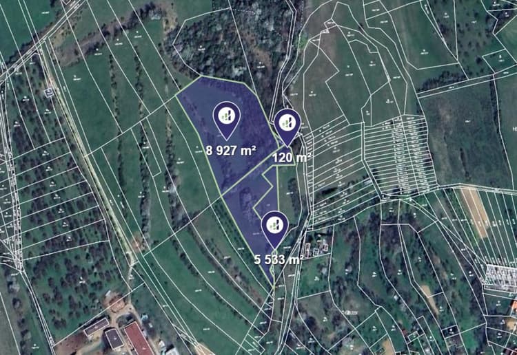 Prodej louky v k.ú. Tučapy