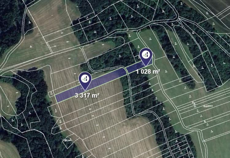 Prodej pole v k.ú. Doubravice nad Svitavou