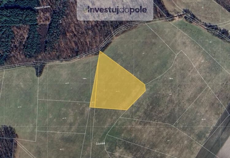Prodej podílu 5/9 pole 5 752 m², Krakovany
