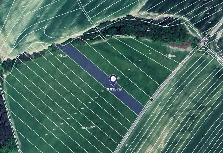 Prodej pole v k.ú. Velký Újezd