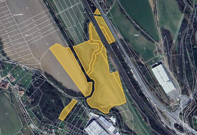Prodej pole 41 369 m², Skrchov
