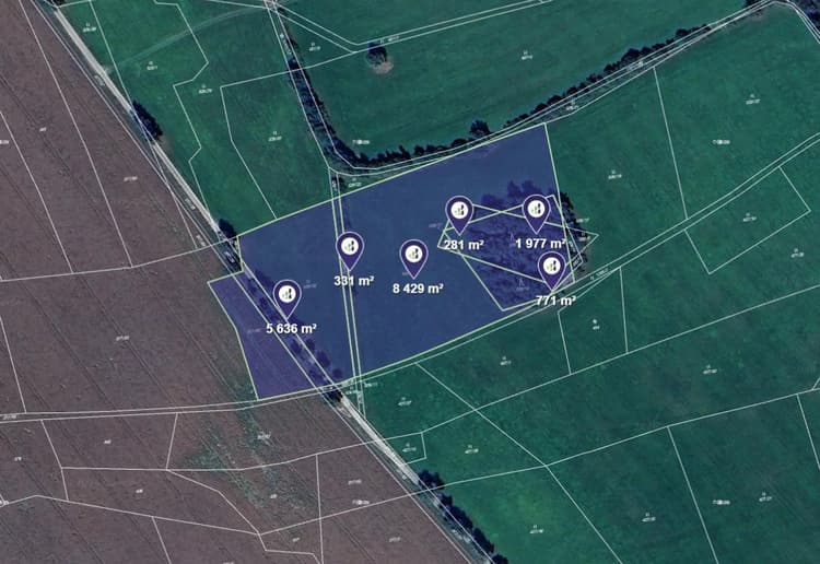 Prodej louky v k.ú. Pustá Kamenice