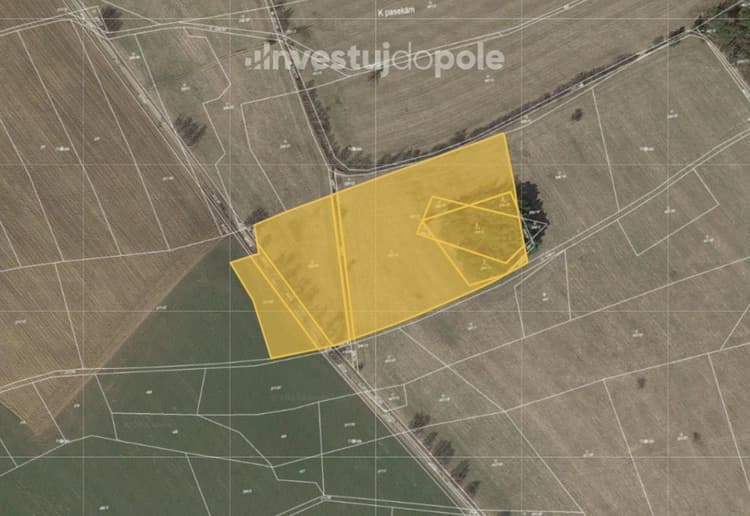 Prodej louky 17 425 m², Pustá Kamenice