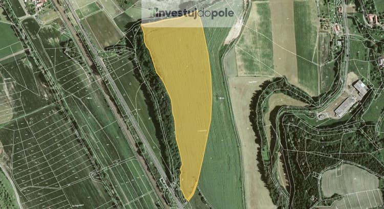 Prodej pole 63 481 m², Skrchov