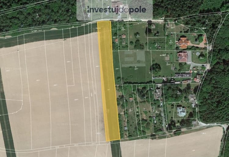 Prodej podílu 1/2 pole 2 689 m², Nové Město nad Metují