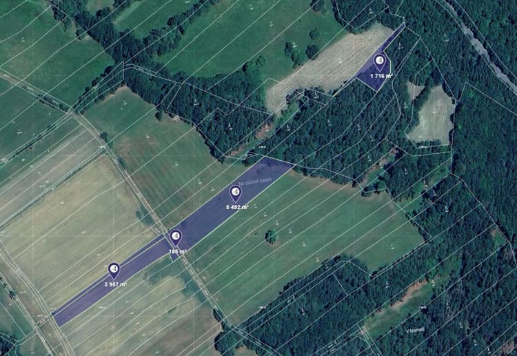 Prodej louky v k.ú. Chlumská