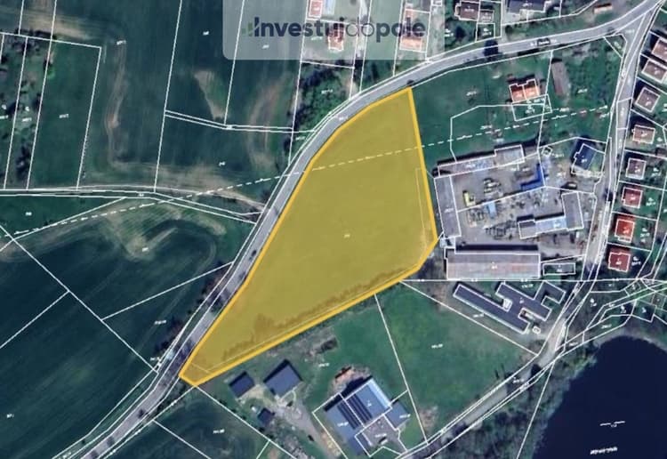 Prodej podílu 1/24 komerčního pozemku 526 m², Sedlec-Prčice - Sedlec