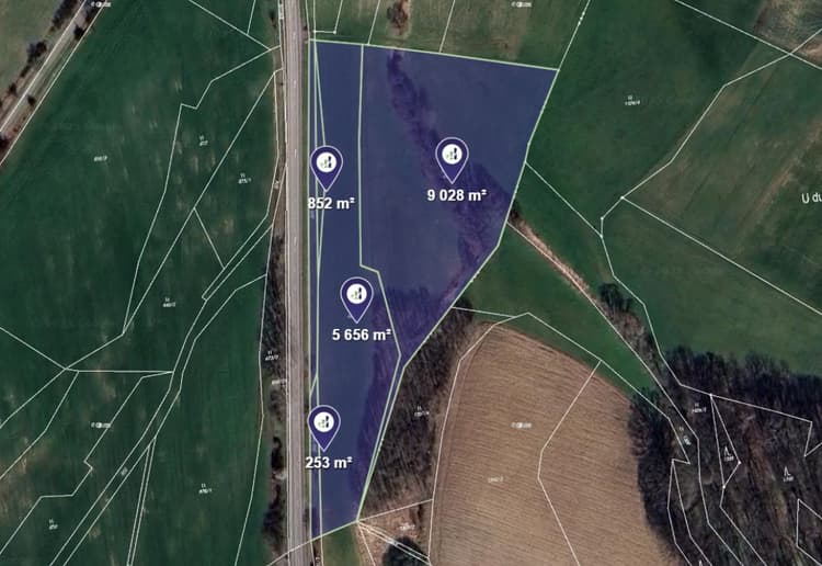 Prodej louky v k.ú. Louka u Vrbatova Kostelce