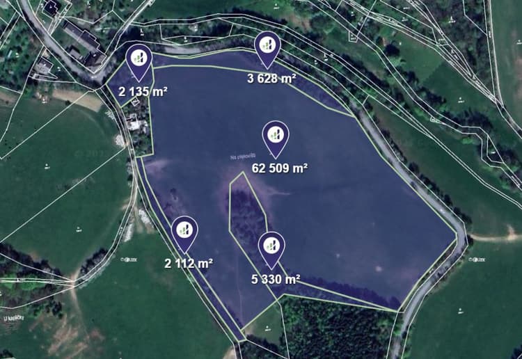 Prodej louky v k.ú. Žárová