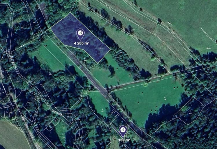 Prodej pozemku v k.ú. Knínice u Touchořin