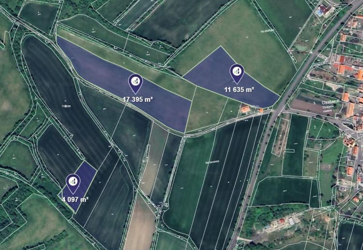 Prodej pole v k.ú. Chraberce