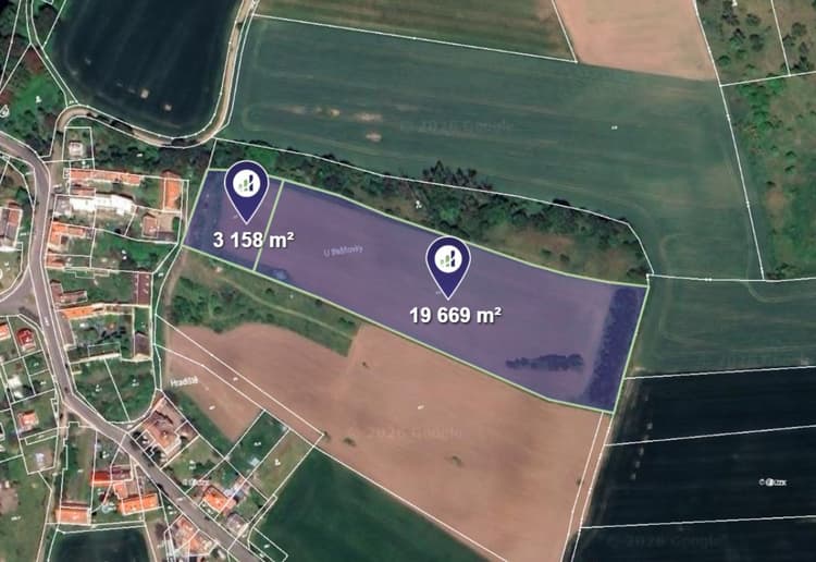 Prodej pole v k.ú. Hradiště nad Ohří