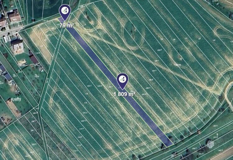 Prodej pole v k.ú. Hýsly