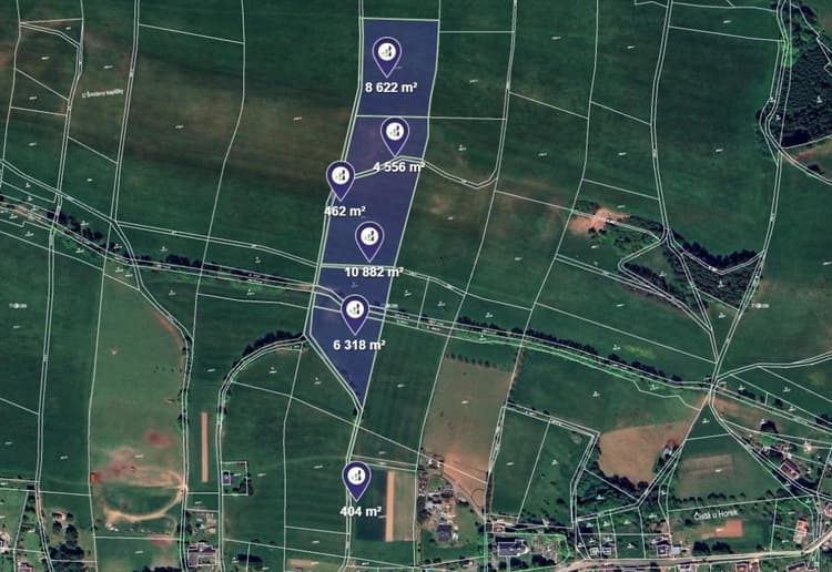 Prodej pole v k.ú. Čistá u Horek