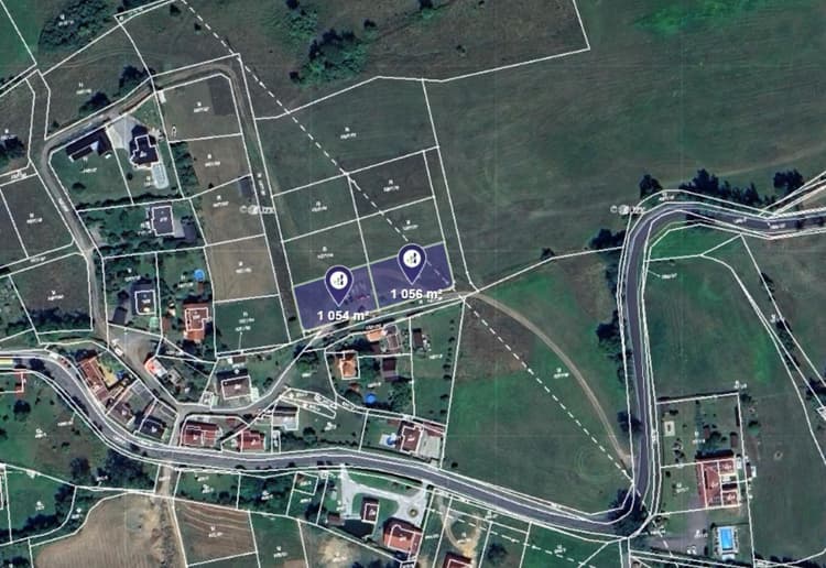 Prodej stavebního pozemku v k.ú. Kamýk nad Vltavou