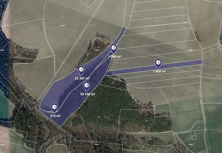 Prodej pole v k.ú. Nové Dvory u Dobříše