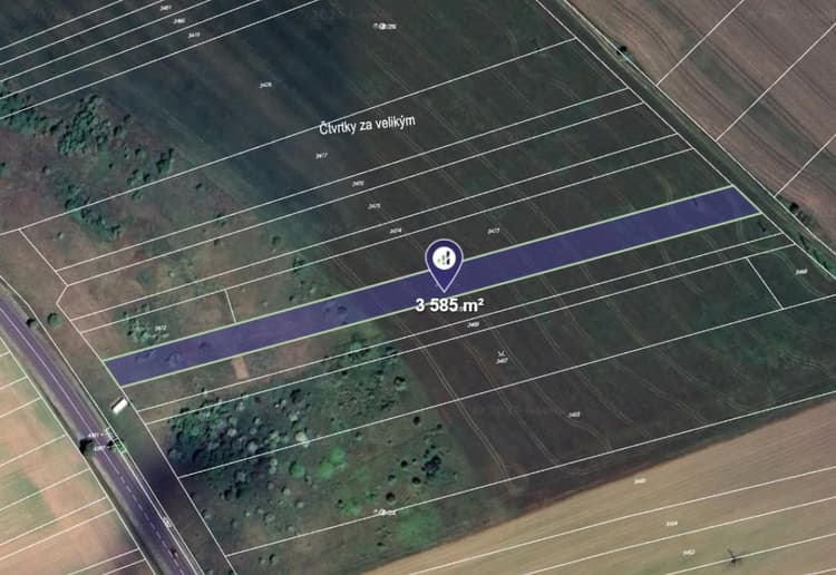 Prodej pole v k.ú. Charvátská Nová Ves