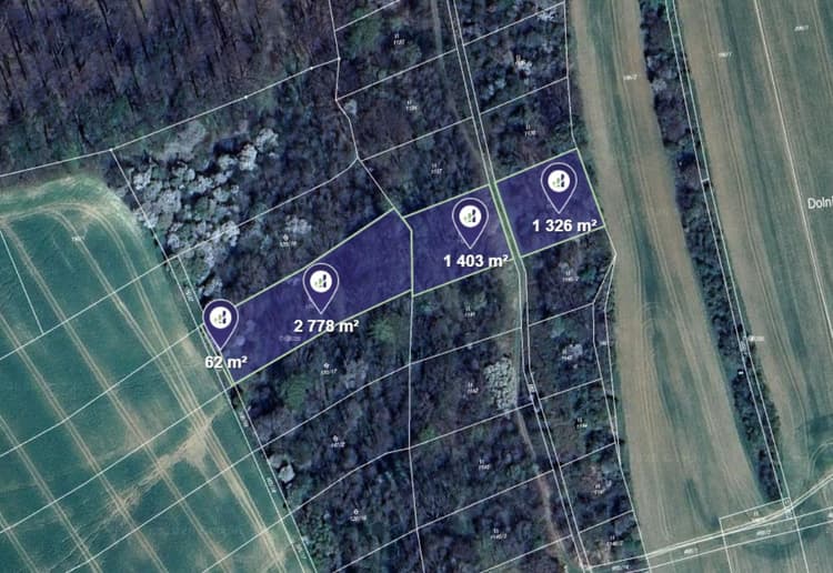 Prodej pozemku v k.ú. Nová Dědina