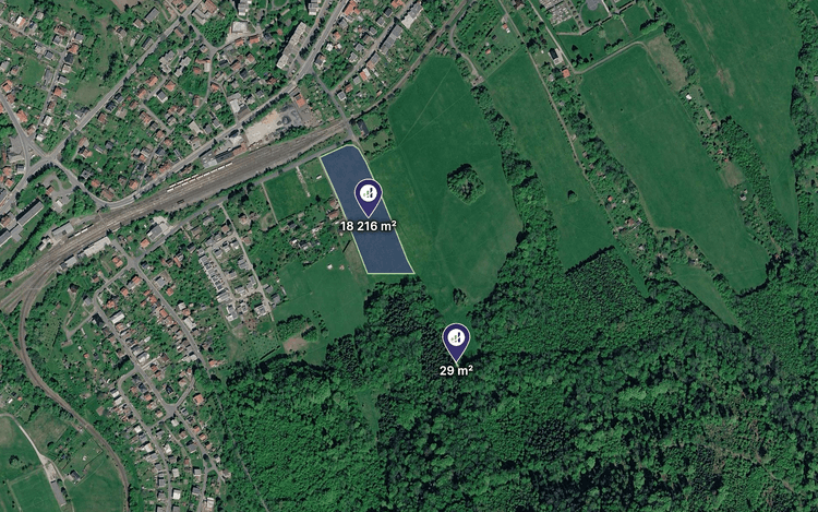 Prodej stavebního pozemku v k.ú. Kopřivnice