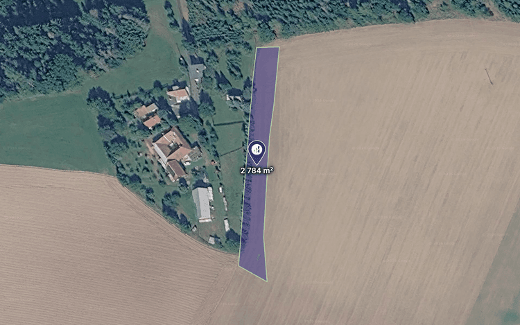 Prodej pole v k.ú. Velká Roudka