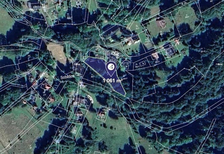 Prodej stavebního pozemku v k.ú. Sobětice u Výsluní
