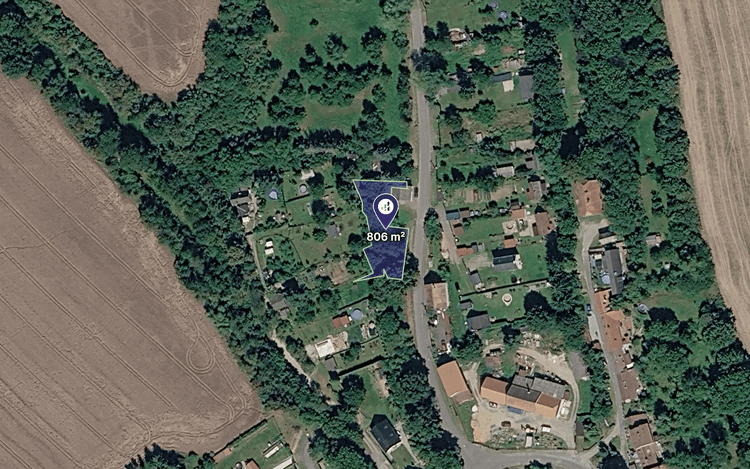 Prodej stavebního pozemku v k.ú. Dubá