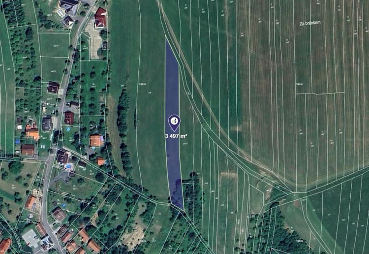 Prodej pole v k.ú. Podolí u Valašského Meziříčí