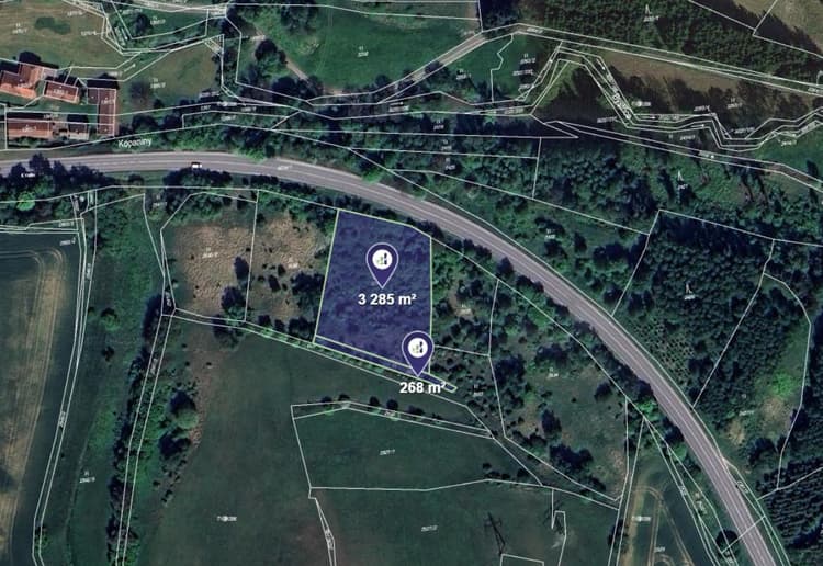 Prodej sadu v k.ú. Bystřice nad Pernštejnem